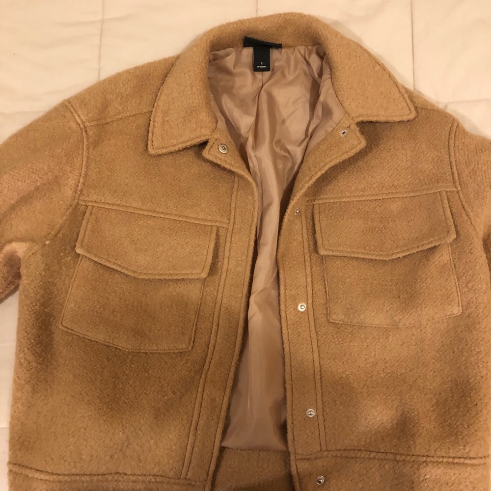 ASOS Monki brand brown oversized jacket